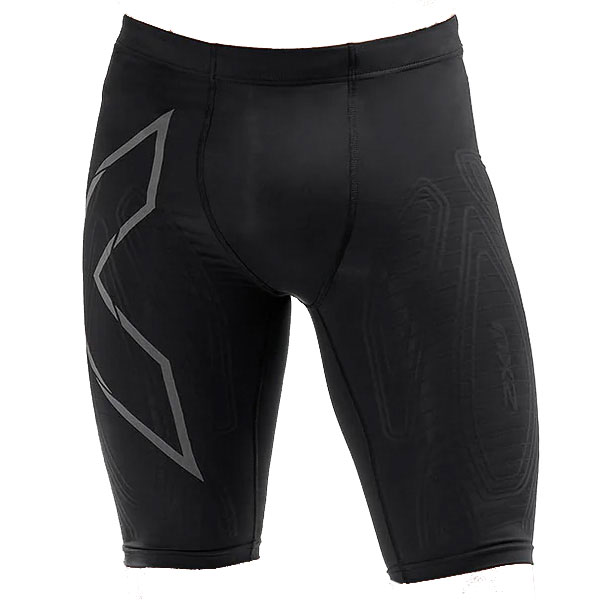 ツータイムズユー 2XU コンプレッションタイツ ロングスパッツ MA5331B ランニング ロングスパッツ ブラック メンズ | 2XU | 01