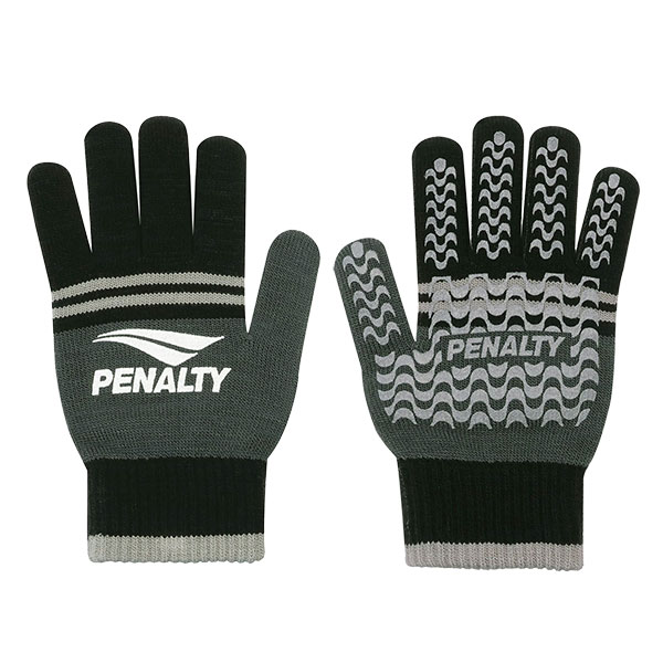 【ネコポス選択可】ペナルティ PENALTY ニットグローブ PEF5568 サッカー フットサル 手袋 ストレッチ 保温 滑り止め付き 大人用 | PENALTY | 01