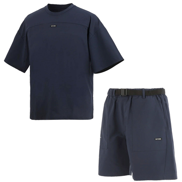 SFIDA（スフィーダ） 【上下セット】 SFIDA SOFT DRY パネルTシャツ