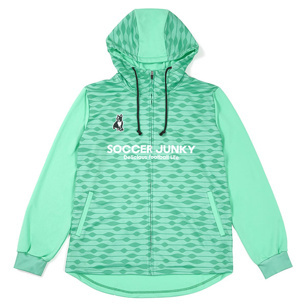 サッカージャンキー soccer junky innocent wan+4 トレーニング ZIP フーディー SJ22D24 サッカー フットサル トレーニングパーカー フルジップ メンズ