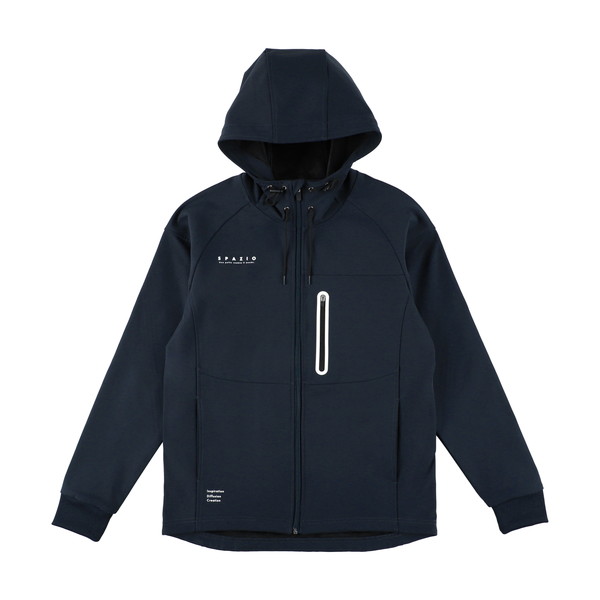 Spazio（スパッツィオ） 裏起毛 裏シャギーボンディングジップアップ