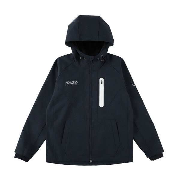 スパッツィオ Spazio ジュニア 裏シャギー Jr.テクニカルラインジップパーカー TP-0665 サッカー フットサル トレーニングウェア 子供用 | Spazio | 02