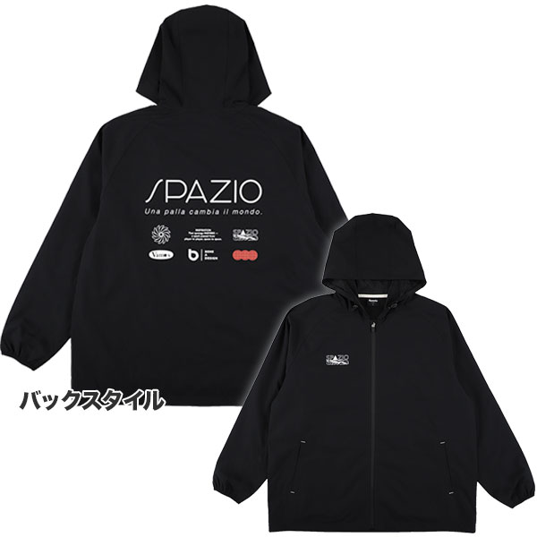 スパッツィオ Spazio 裏メッシュ フォームバランスピステパーカー TP0668 サッカー フットサル パーカー メンズ | Spazio | 01