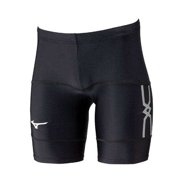 【ネコポス送料無料】 ミズノ mizuno MCライン タイツ ハーフ U2MBCA12 ランニング 陸上 ランニングタイツ ストレッチ | MIZUNO | 01