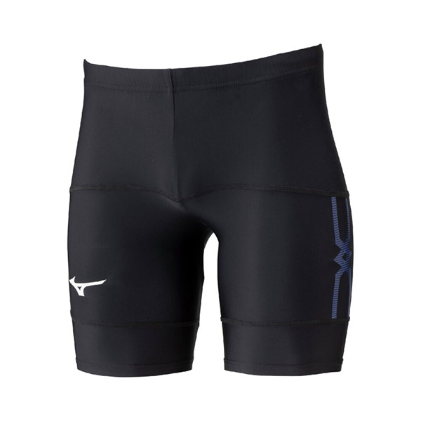 【ネコポス送料無料】 ミズノ mizuno MCライン タイツ ハーフ U2MBCA12 ランニング 陸上 ランニングタイツ ストレッチ | MIZUNO | 02