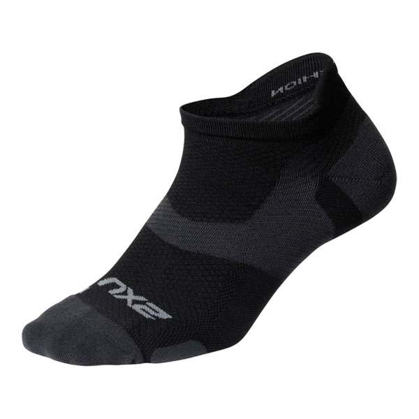 【ネコポス送料無料】2XU ツータイムズユー ベクターライトクッション ノーショウソックス UA5042E ランニングソックス 陸上 | 2XU | 01
