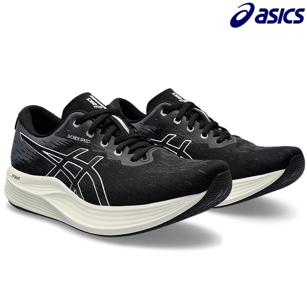 アシックス asics メンズ ランニングシューズ EvoRide SPEED 2 1011B790-001 マラソン ジョギング ワイド ブラック｜futabaathlete｜02