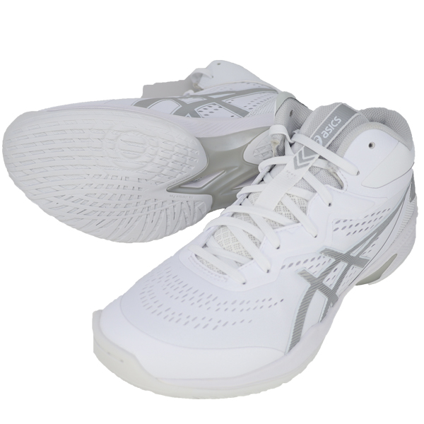 【即出荷】GELHOOP V15 バスケットボール シューズ メンズ レディース アシックス asics バッシュ 1063A062-100 軽量 4E 幅広 エキストラワイド｜futabaathlete｜02