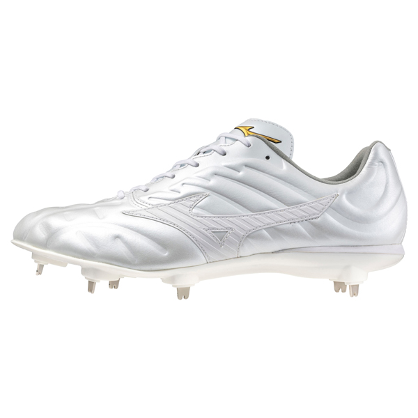 MIZUNO（ミズノ） 野球用 金具スパイク ミズノプロ ライトレボプロ2 白
