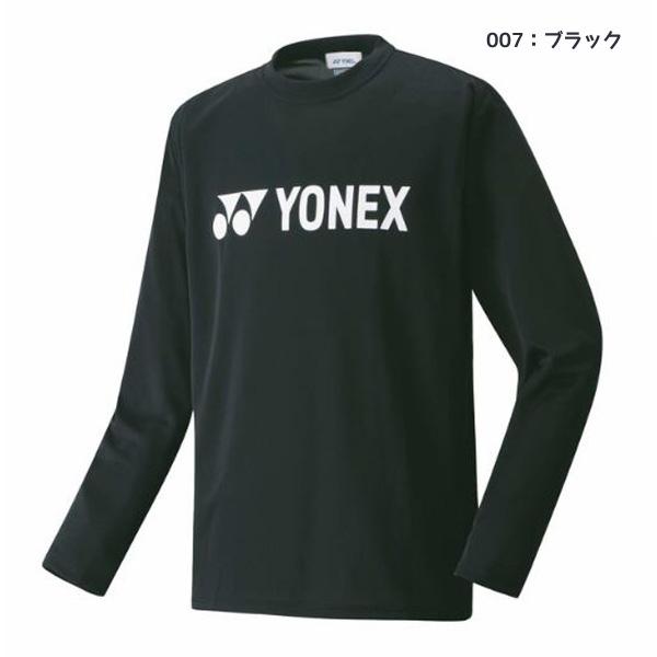 YONEX ヨネックス ソフトテニス バドミントンウェア ユニロングスリーブTシャツ 16158 メンズ レディース 長袖トップス｜futabaathlete｜02