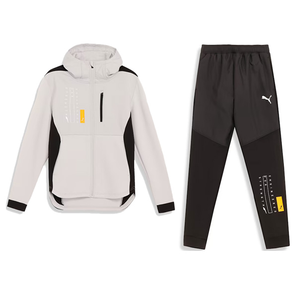 プーマ PUMA メンズ ジャージ 上下セット ジャケット パンツ 524285-524286 フルジップ フーディー ロングパンツ｜futabaathlete｜03