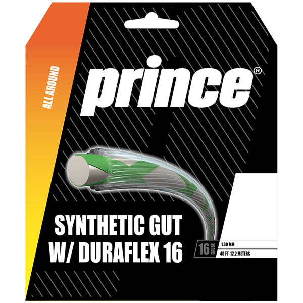 プリンス Prince 硬式テニスガット シンセティック 16DF ホワイト 7J720 7J72001｜futabaathlete｜02