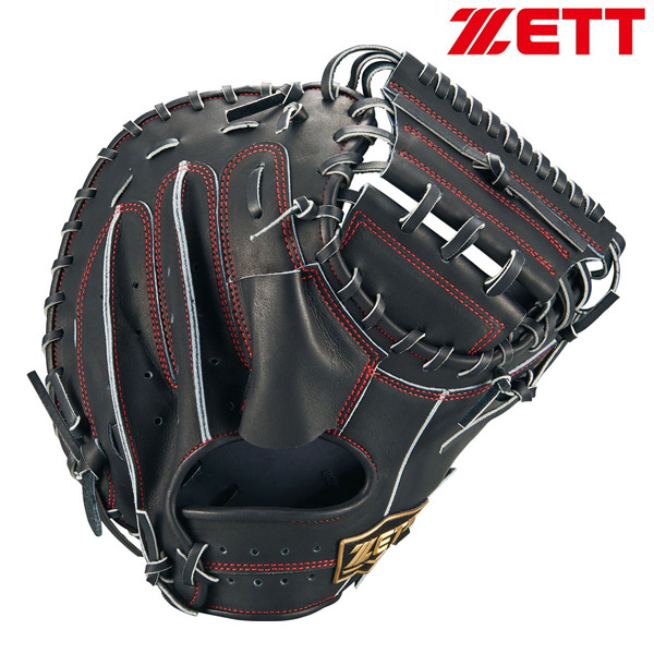 ＺＥＴＴキャッチャーミット硬式用（黒） （即戦力） 値下げ交渉OK ゼット（ZETT） 野球 硬式 キャッチャーミット ネオステイタス 手口