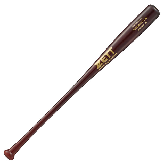 ZETT PROSTATUS木製バット　NPB 2022 ZETT PROSTATUS硬式木製バットBWT14284L 1219TB84cm/880g平均