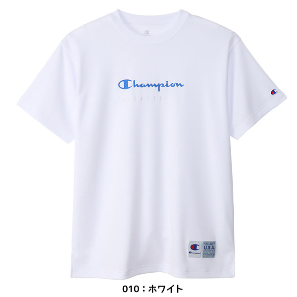 【ネコポス送料無料】Champion チャンピオン バスケットボール Tシャツ ユニセックス バスケ ゲームシャツ 吸汗速乾 部活 練習 トレーニング C3XB350｜futabaathlete｜02