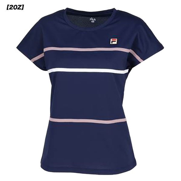 FILA（フィラ） レディース ゲームシャツ テニス 半袖 EL0006 : フタバ
