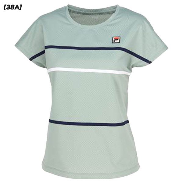 FILA（フィラ） レディース ゲームシャツ テニス 半袖 EL0006 : フタバ