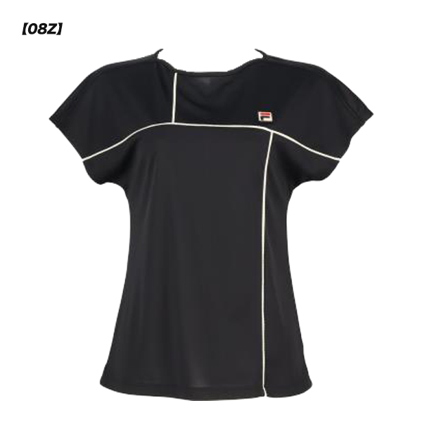 FILA（フィラ） レディース テニスウェア ゲームシャツ 半袖シャツ