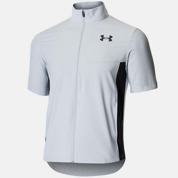 半袖ジャケット メンズ アンダーアーマー UNDER ARMOUR 1371915 サマーウーブン 半袖ジャージ 半袖クロスジャケット ウォーキング  父の日のプレゼント : 1371915 : フタバスポーツアスリート店 - 通販 - Yahoo!ショッピング