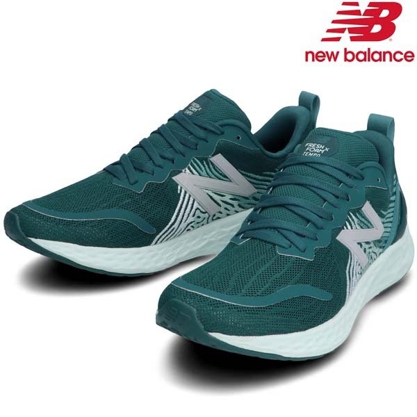 ニューバランス ランニングシューズ レディース フレッシュフォーム テンポ W WTMPO-GO グリーン new balance レディース NB  マラソン完走 負担軽減