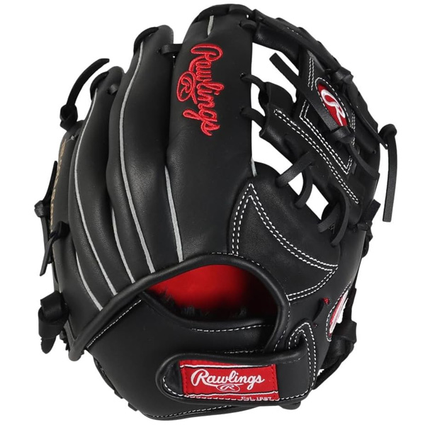 Rawlings 野球グローブ 　レッド×バイオレット 野球,ソフトボールグラブ・ミットのローリングス Rawlings 野球