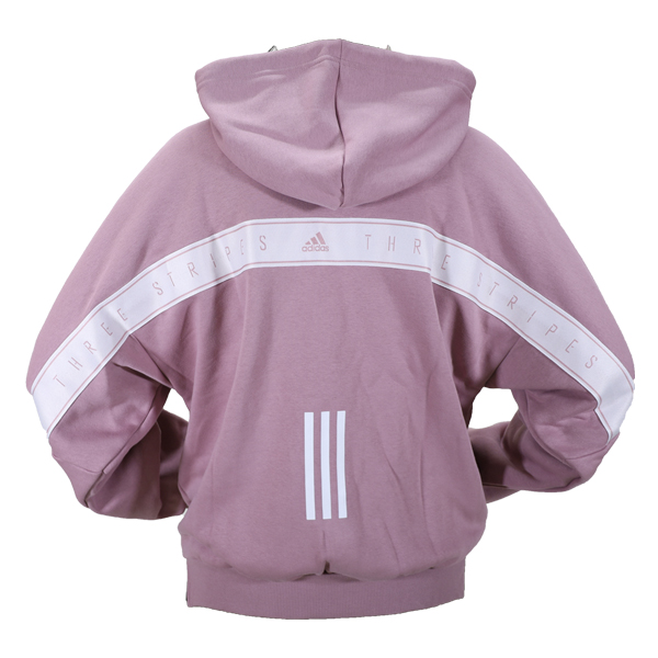 adidas Wジップアップパーカーピンク