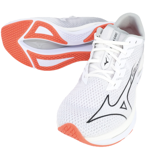 ミズノ MIZUNO メンズ ランニングシューズ ウエーブリベリオンフラッシュ2 J1GC2435-01｜futabaathlete｜02