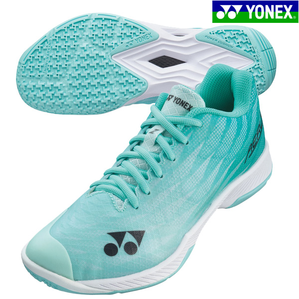 ヨネックス YONEX レディース バドミントンシューズパワークッション エアラス Z ウィメン SHBAZ2L-384 POWER CUSHION  AERUS Z WOMEN 軽量 ミント