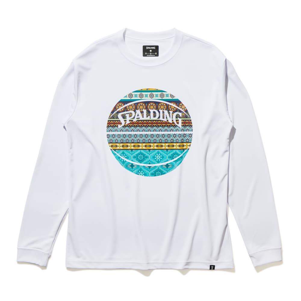 ネコポス送料無料】スポルディング SPALDING バスケットボール ウェア ロングスリーブ Tシャツ ボヘミアンボール バスケ 練習着 中学生  高校生 大学生 社会人 :SMT22109:フタバスポーツアスリート店 - 通販 - Yahoo!ショッピング