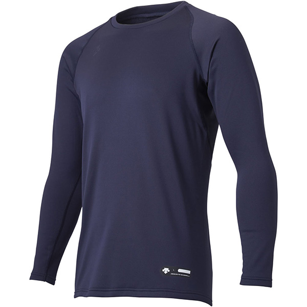 デサント DESCENTE 丸首 長袖 アンダーシャツ 野球 リラックスフィットヒート 起毛素材 保湿 防寒 インナー メンズ 中学 高校 大学 野球 STD-657 STD657 | DESCENTE | 02