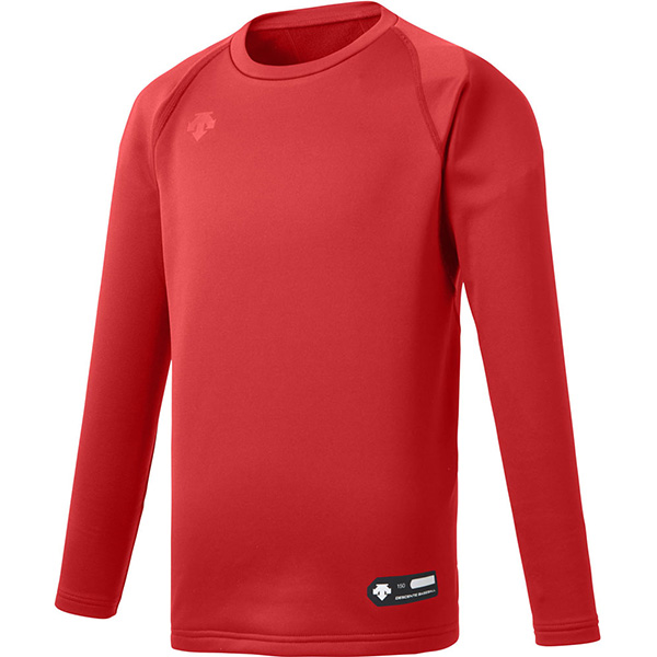 デサント DESCENTE 丸首 長袖 アンダーシャツ 野球 リラックスフィットヒート 起毛素材 保湿 防寒 インナー メンズ 中学 高校 大学 野球 STD-657 STD657 | DESCENTE | 04