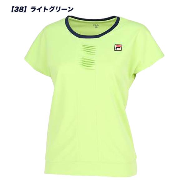 フィラ FILA テニス レディース ゲームシャツ Tシャツ 半袖シャツ テニスウェア スポーツウェア VL2820｜futabaathlete｜05