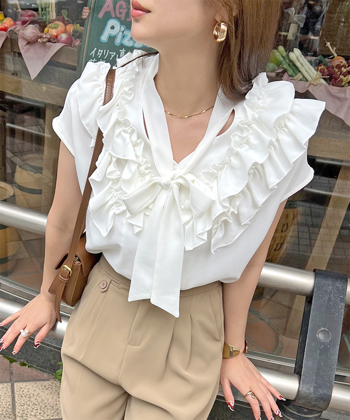 スヌーピー君新品　RALPH LAUREN( XL　袖フリルブラウス スヌーピー君様専用新品 RALPH LAUREN( XL 袖フリルブラウス - メルカリ