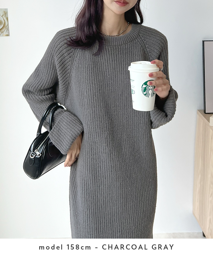 Futier Land（フューティアランド） ワンピース ニットワンピ 前後2way