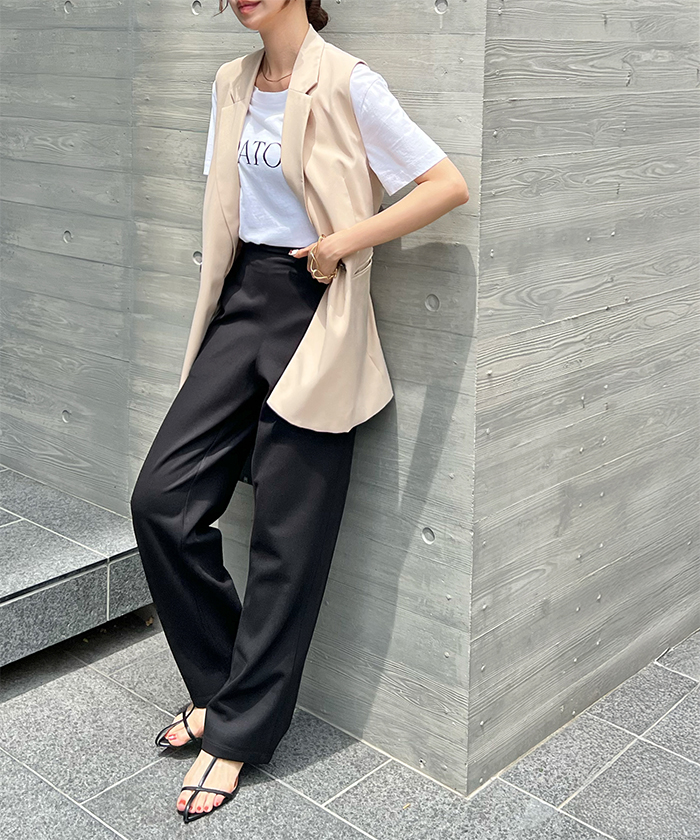 Berluti スラックス　パンツ　ウエストゴム素材　サイズ46 Futier Land（フューティアランド） パンツ ポンチ素材 ボンディング