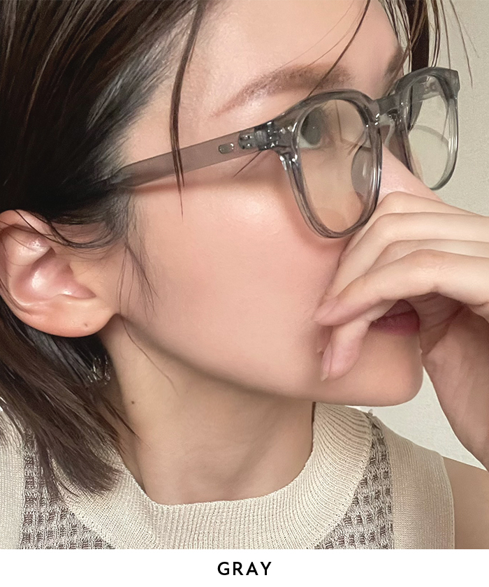 眼鏡 サングラス レディース メンズ アクセサリー 韓国 ファッション / 1本2役UV調光ウェリン...
