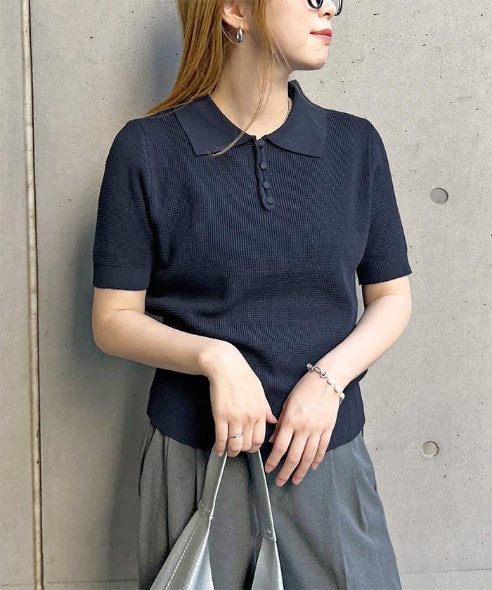 Futier Land（フューティアランド） ポロニット サマーニット