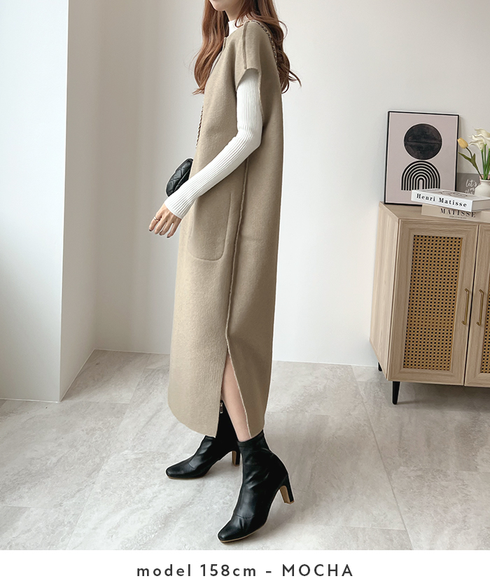 Futier Land（フューティアランド） ワンピース ボアワンピ