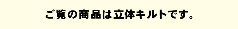 二層キルトです