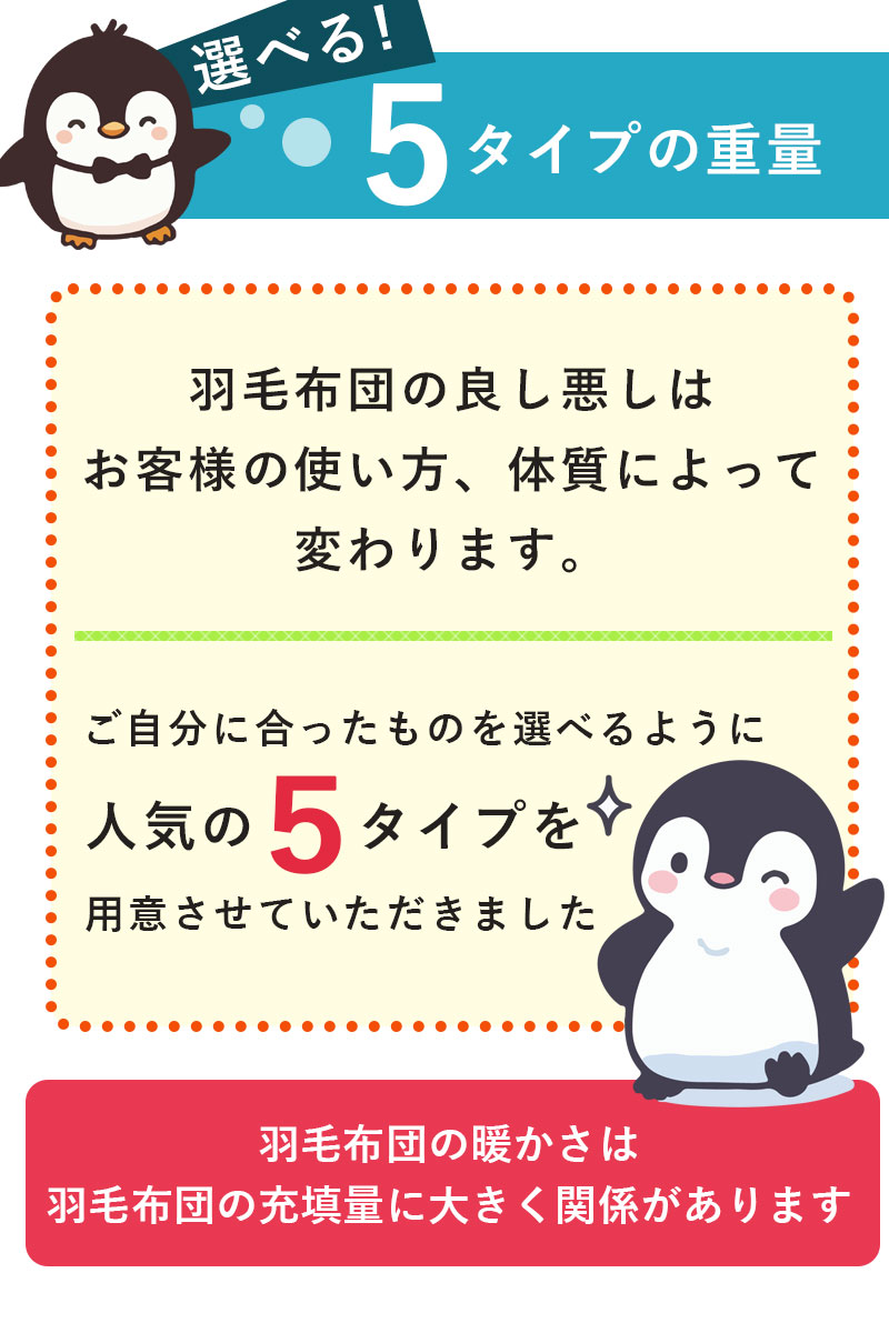 マザーグース93％ 羽毛布団 シングル 150×210 マザーグース93％ 1.4kg 立体キルト ハンガリー産マザーグースダウン 400dp以上 80サテン 超長綿  綿100％生地｜futon-de-happy｜04