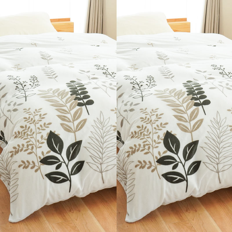 掛け布団カバー シングル 2枚セット 暖かい 冬 マイクロフリース 冬用カバー arte アルテ |  | 06