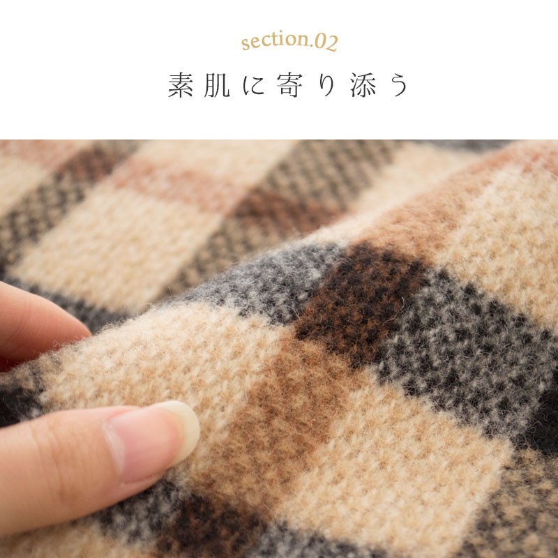 昭和西川 ウール毛布 シングル 日本製 DAKS 純毛 ウール100％ 掛け毛布