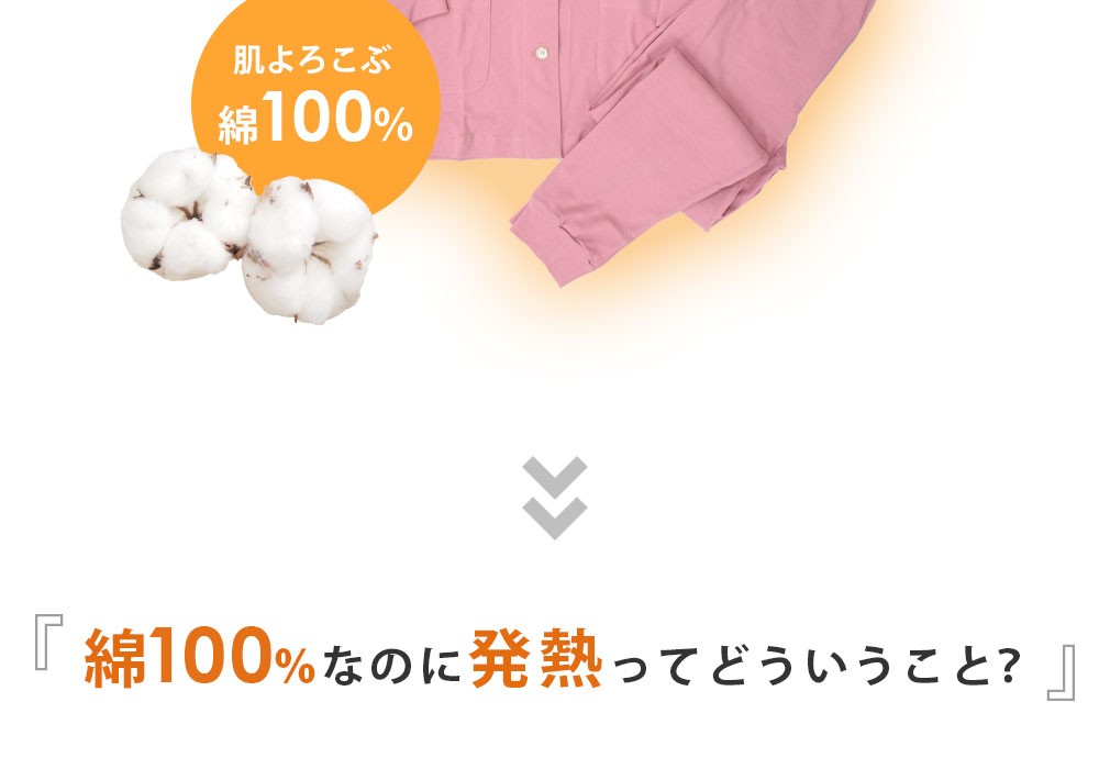 パジャマ レディース 秋冬 日本製 綿100％吸湿発熱ヒート