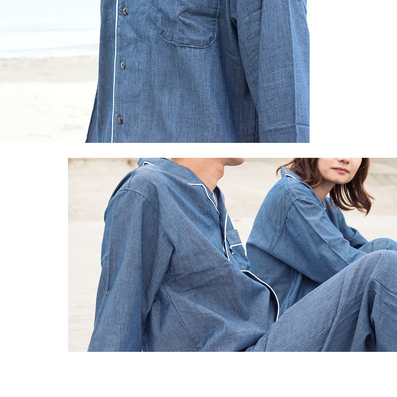 パジャマ10 楽天市場】ガーゼ パジャマ 二重 綿100％ 母の日 ギフト 8分袖 涼しい