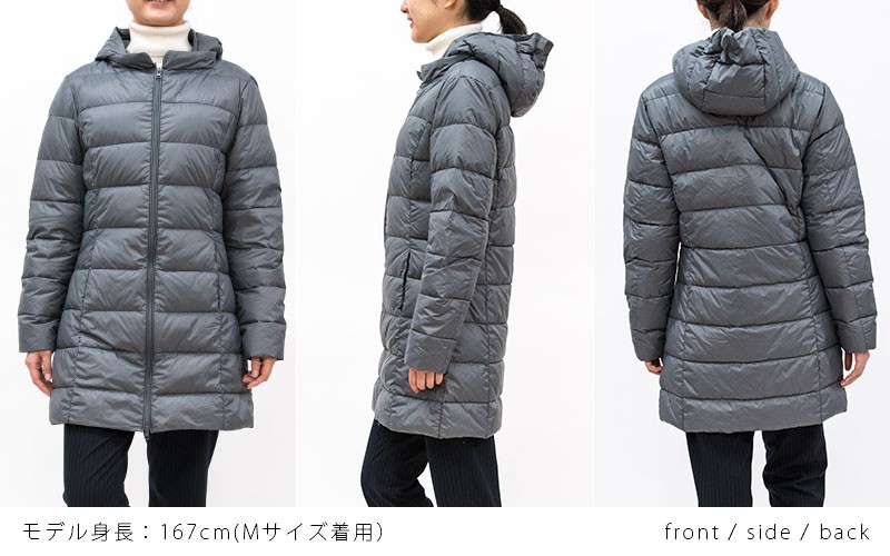 得価豊富な ダウンコート M L LL 収納ポーチ付き こだわり安眠館 PayPayモール店 - 通販 - PayPayモール レディース 暖かダウン90％ 冬用 羽毛コート ロング丈 上着 婦人 特価超歓迎