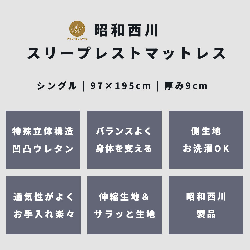 93％以上節約 快眠JAPAN 店昭和西川 寝ればわかるシリーズ スリー