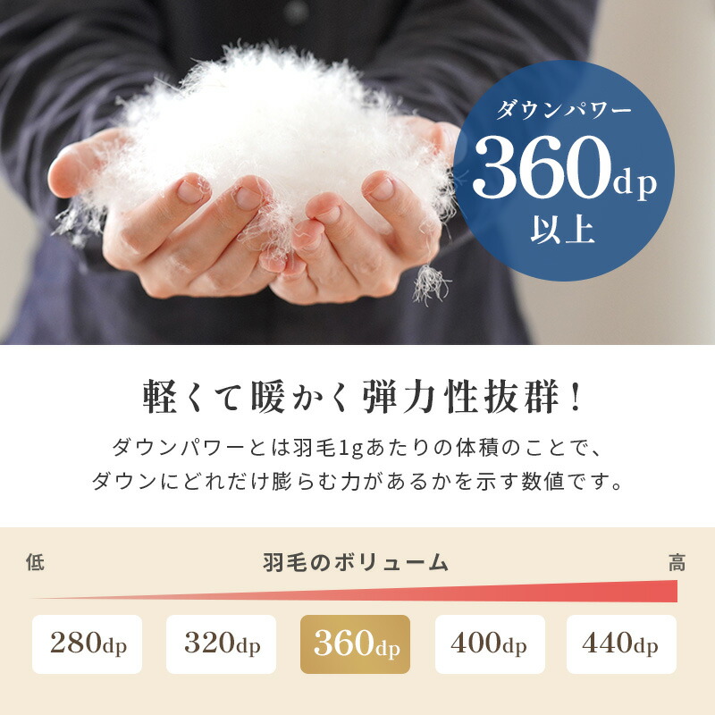 羽毛布団 ダブル 昭和西川 ふとん フランス産ダウン85％ 1.6kg 日本製