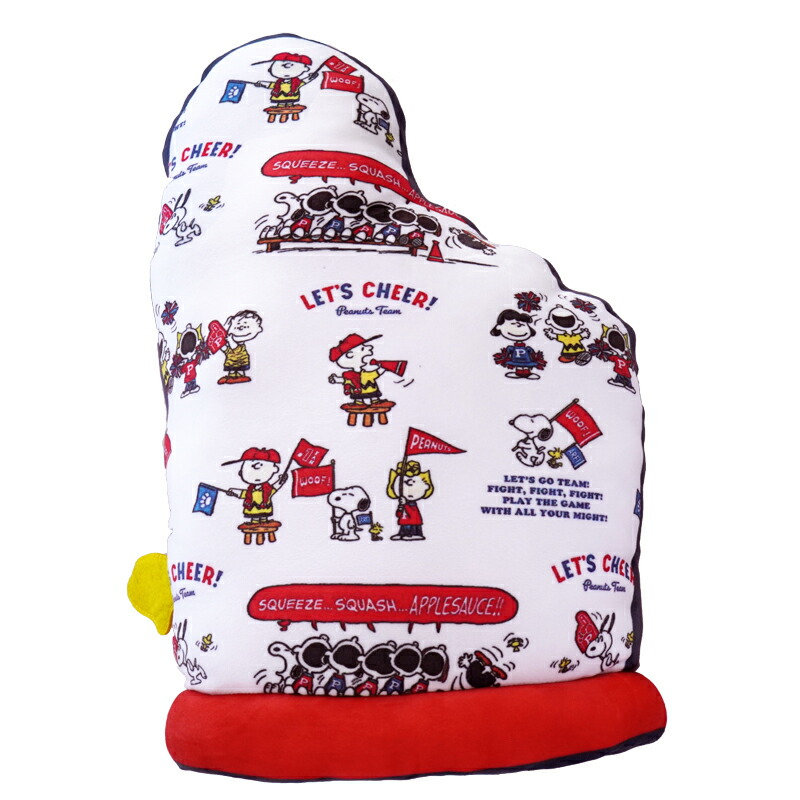 SNOOPY（スヌーピー） 西川 クッション フィンガークッション 裏表