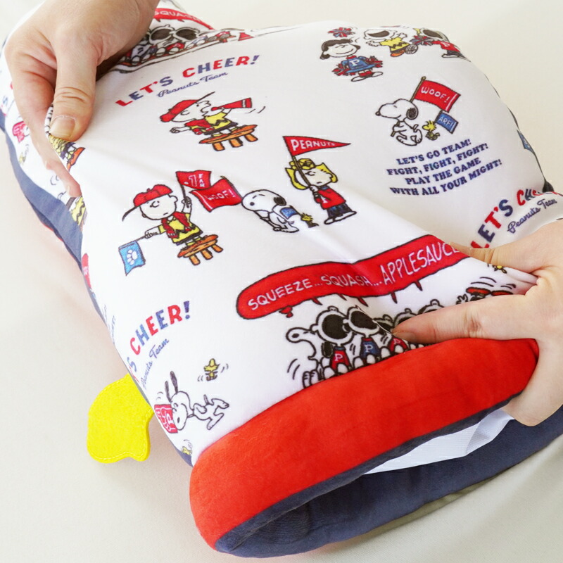 SNOOPY（スヌーピー） 西川 クッション フィンガークッション 裏表
