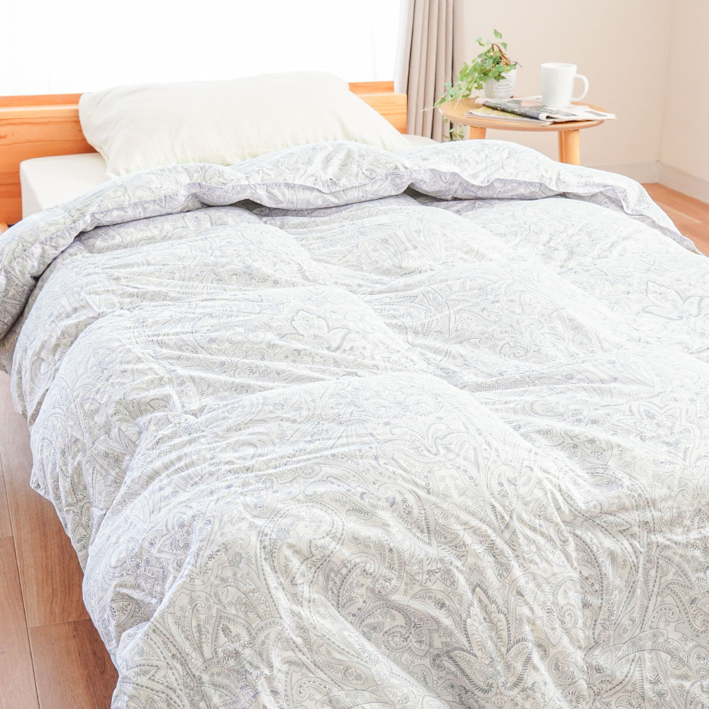 西川（nishikawa） 羽毛合掛け布団 シングル シングルロング ホワイト